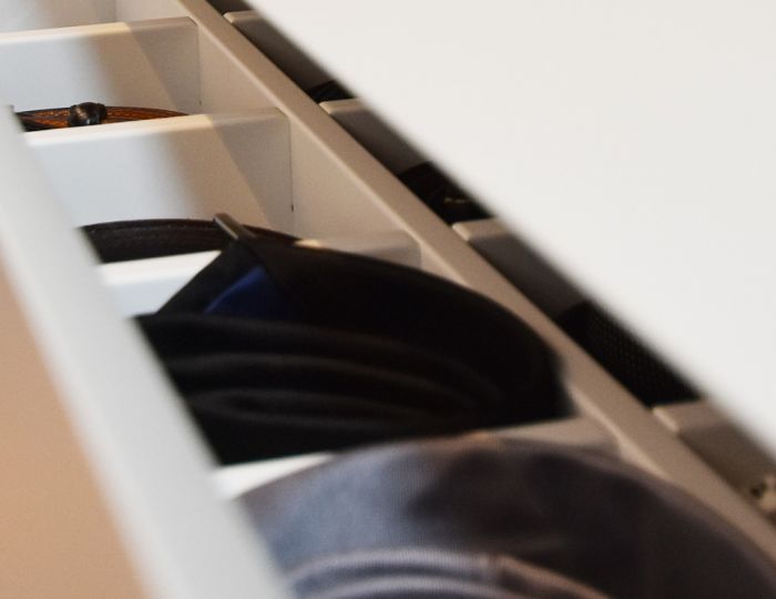 Detailansicht Gürtelschublade