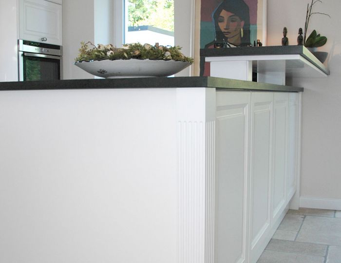 Küchenblock im Landhausstil