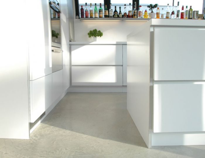 Ansicht Küchenblock