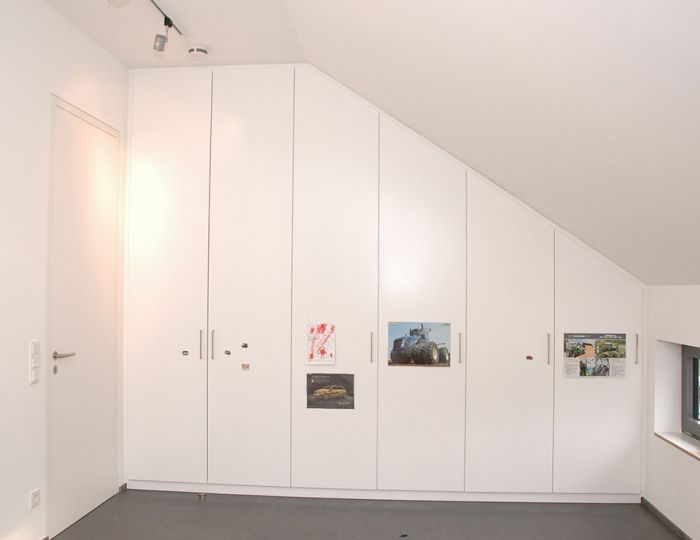 Fronten in MDF weiß lackiert